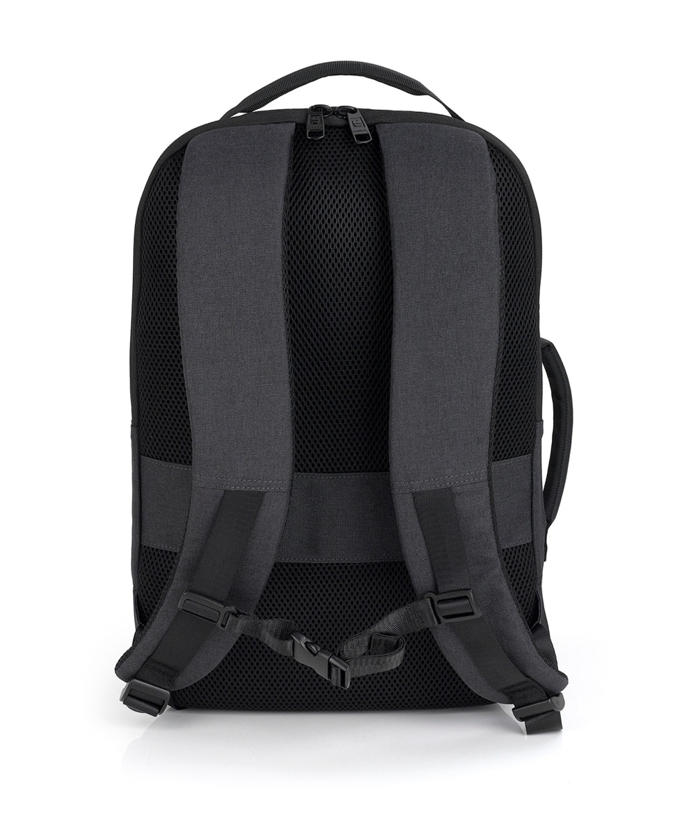 Imagen 3 de Mochila para portátil level con material reciclado impermeable - Gabol - Gris Gris