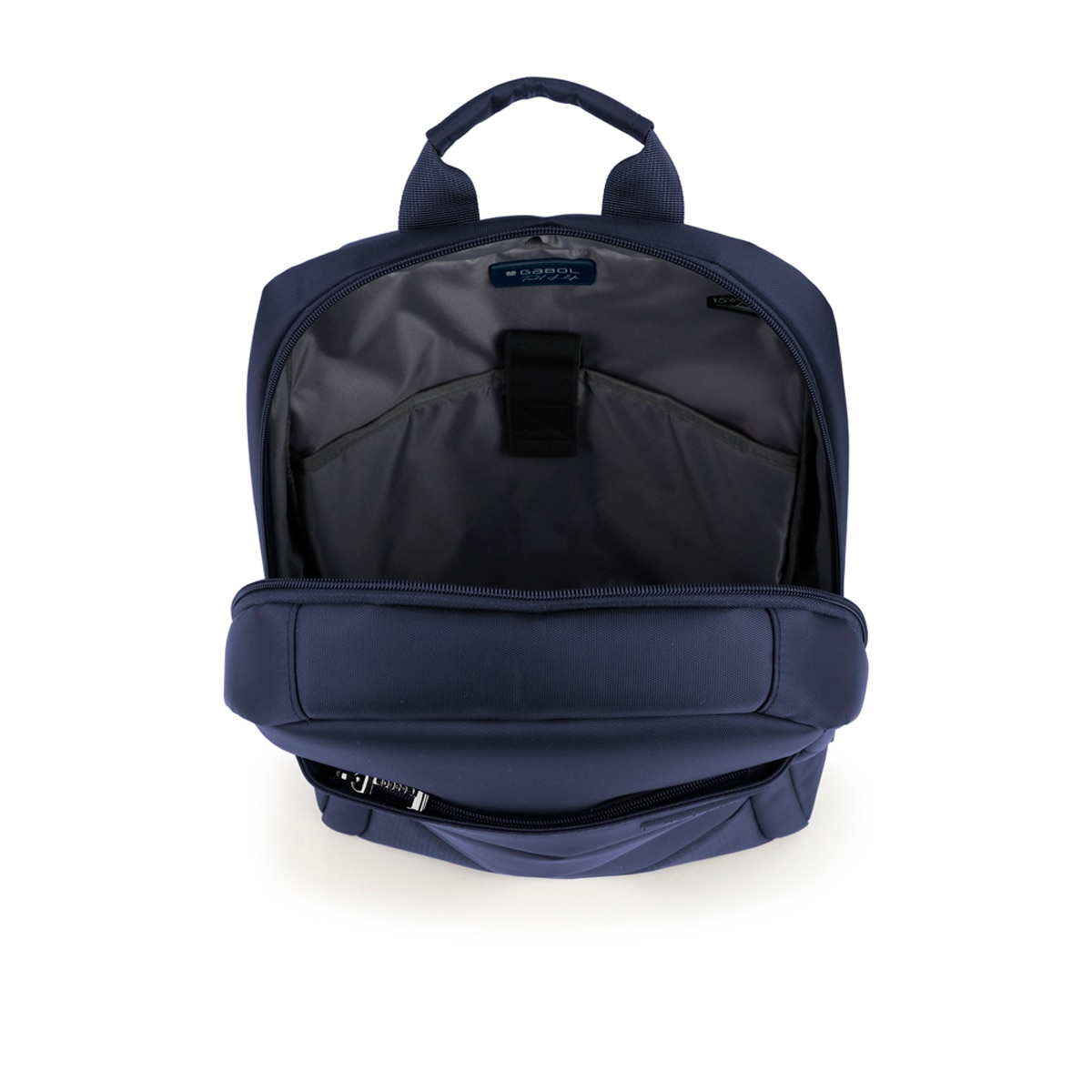 Mochila para portátil Tide de poliéster y resistente al agua - Gabol - Azul marino Azul marino-4