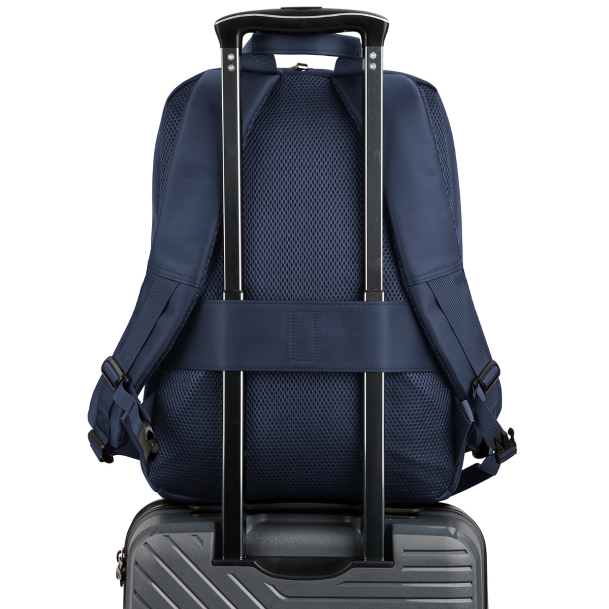 Mochila para portátil Tide de poliéster y resistente al agua - Gabol - Azul marino Azul marino-6