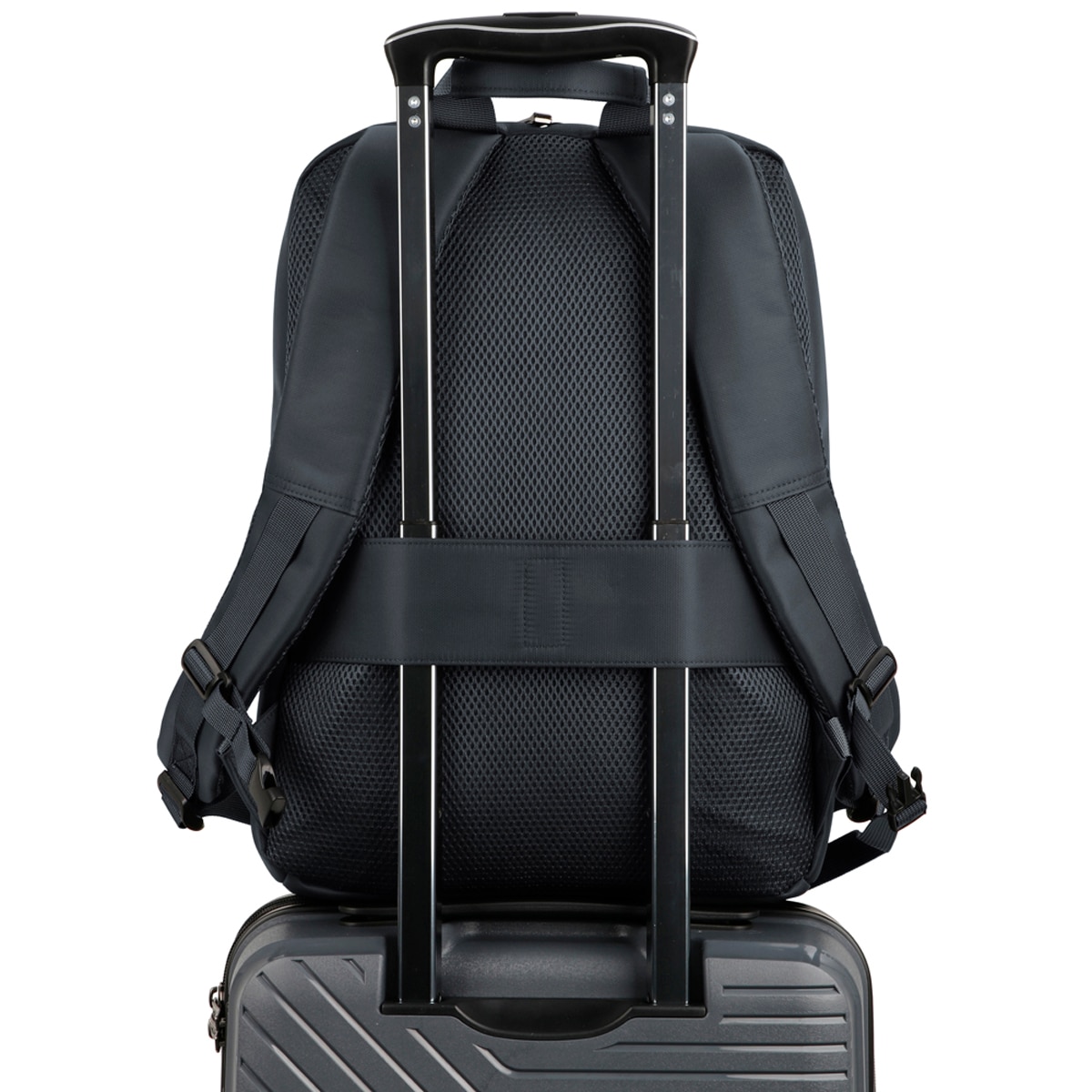 Mochila para portátil Tide de poliéster y resistente al agua - Gabol - Gris Gris-6