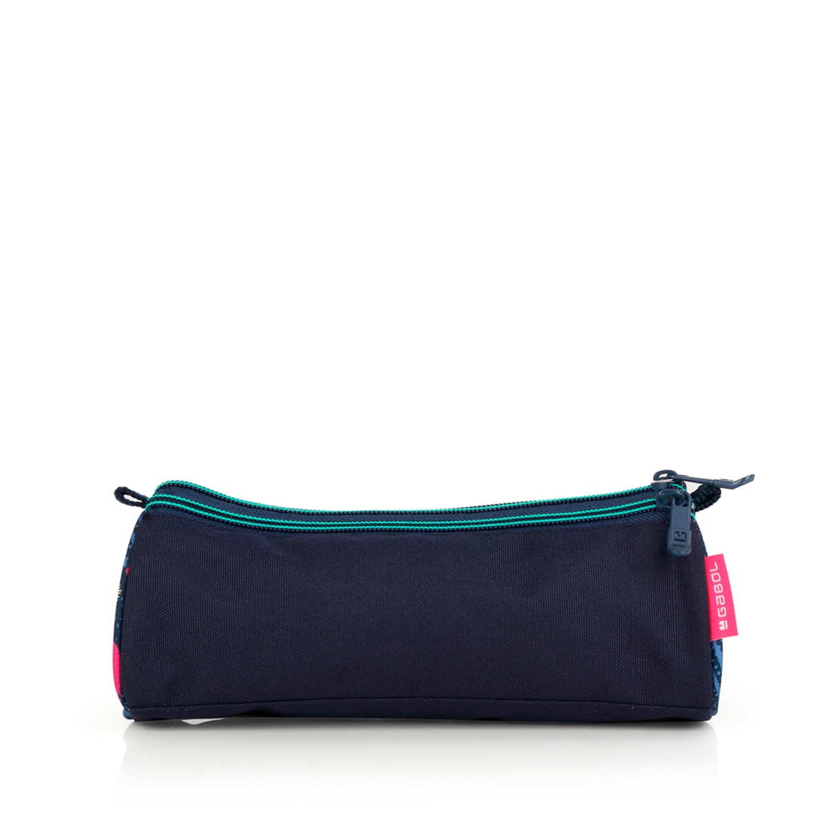 Estuche triple Gabol TIZAS con corazones y resistente al agua Azul marino-3