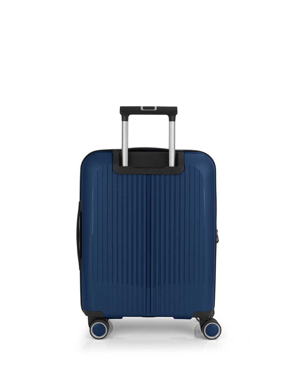 Maleta cabina expandible brooklyn rígida con capacidad hasta 42,5 l - Gabol - Azul Azul-3