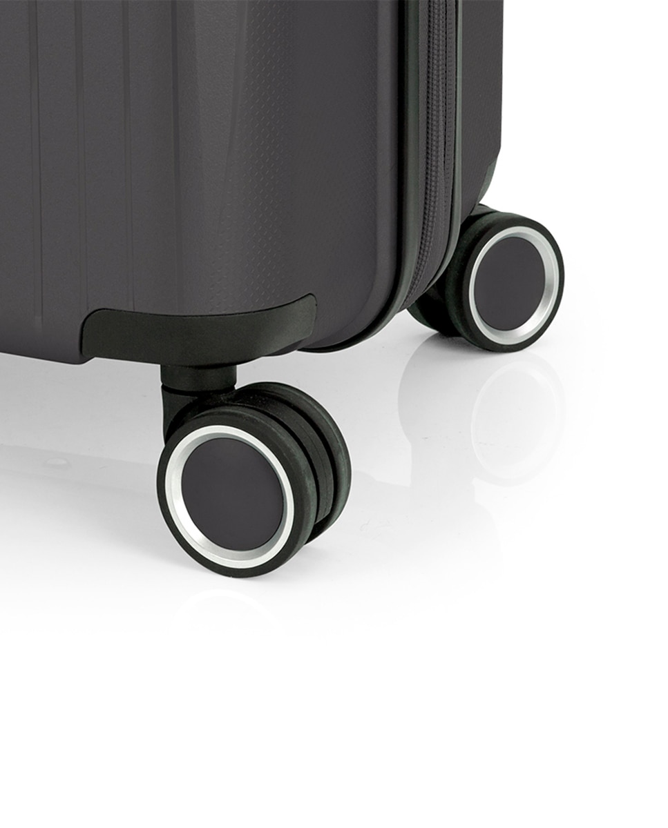 Maleta cabina expandible brooklyn rígida con capacidad hasta 42,5 l - Gabol - Gris oscuro Gris oscuro-6