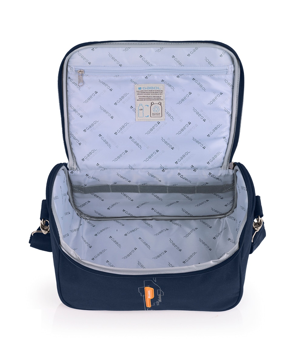 Neceser semirígido week eco - Gabol - Azul marino Azul marino-4