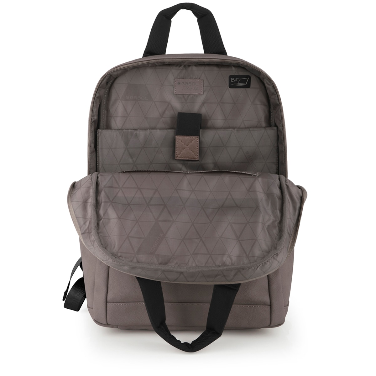 Mochila para Computador Link com Acople para Mala Bege-4