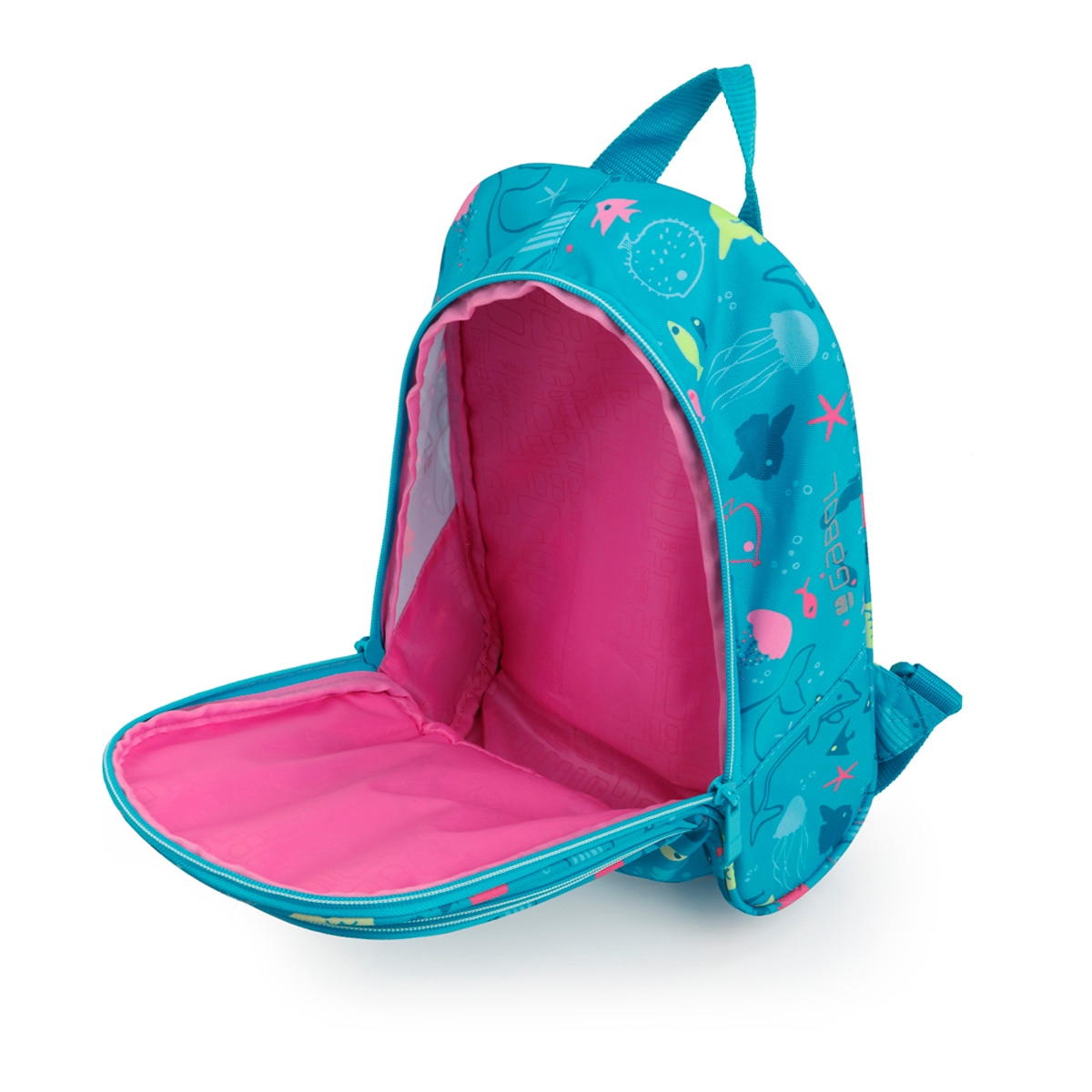 Mochila pequeña Gabol ACQUA de poliéster resistente al agua Turquesa-4