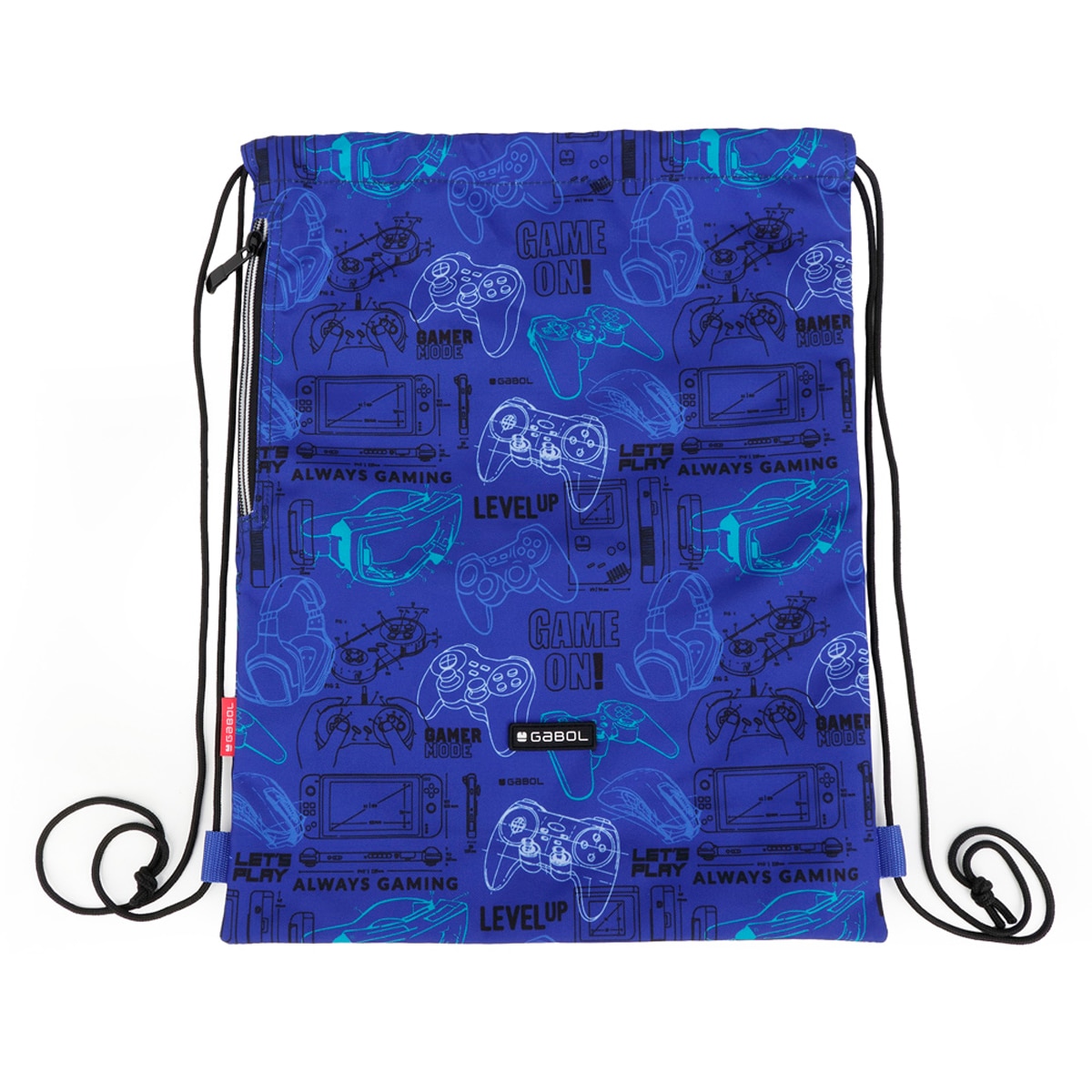 Mochila saco GAMING resistente al agua - Gabol - Azul Azul-2