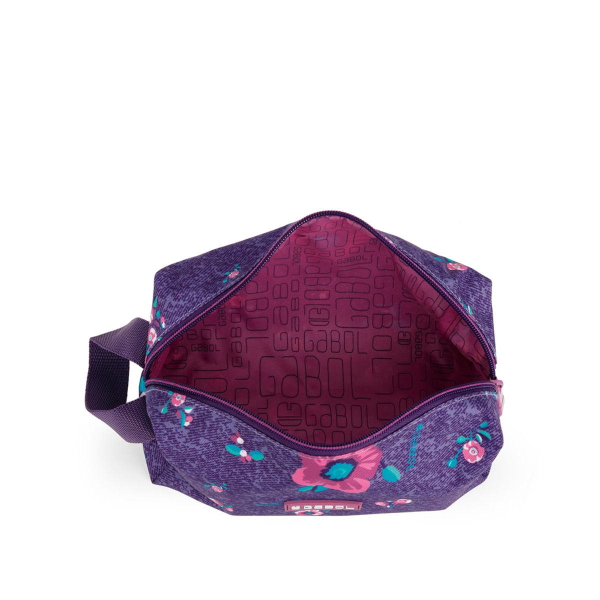 Estuche neceser Gabol LILY de poliéster resistente al agua Morado-4