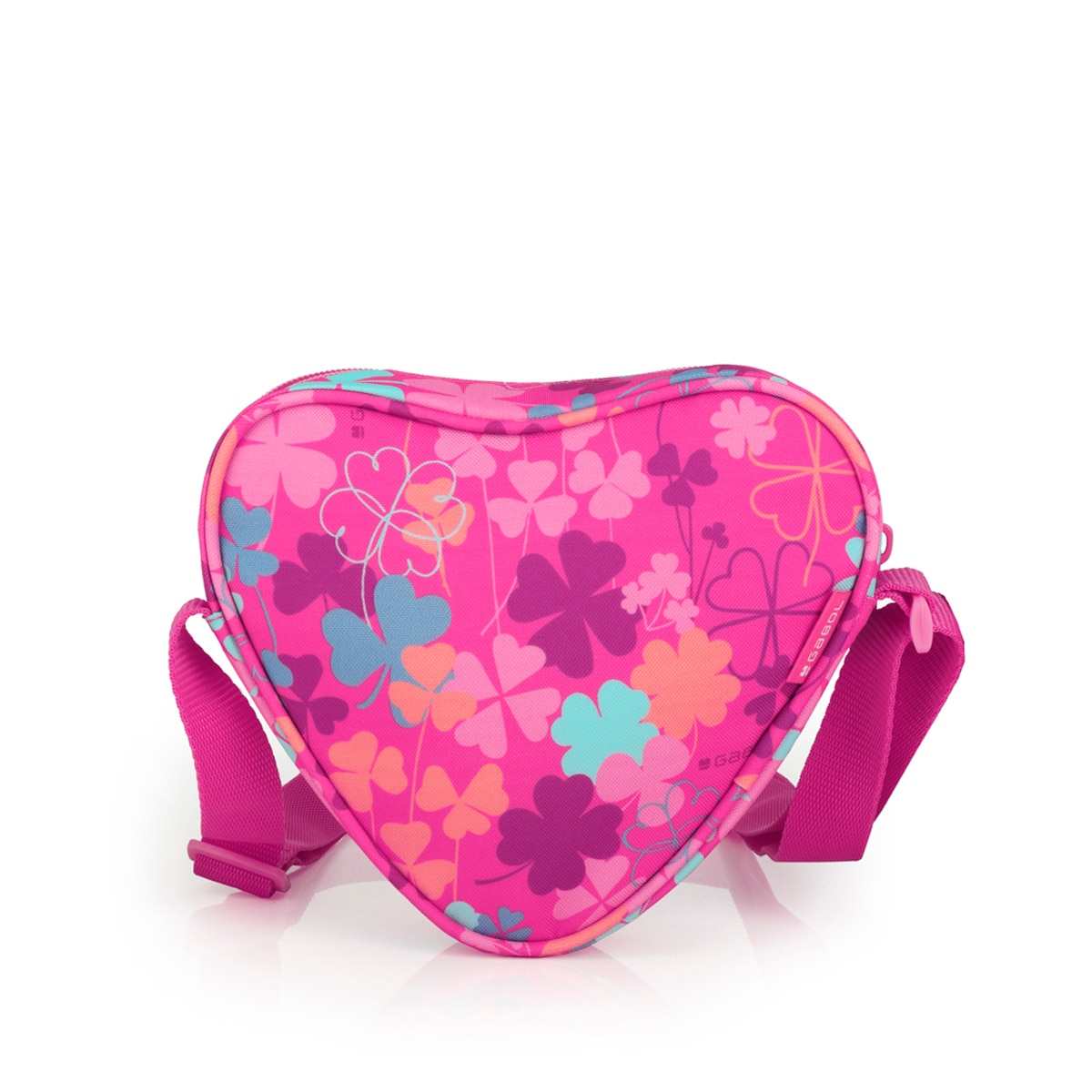 Bolso infantil Gabol CLOVER de poliéster resistente al agua Rosa-3