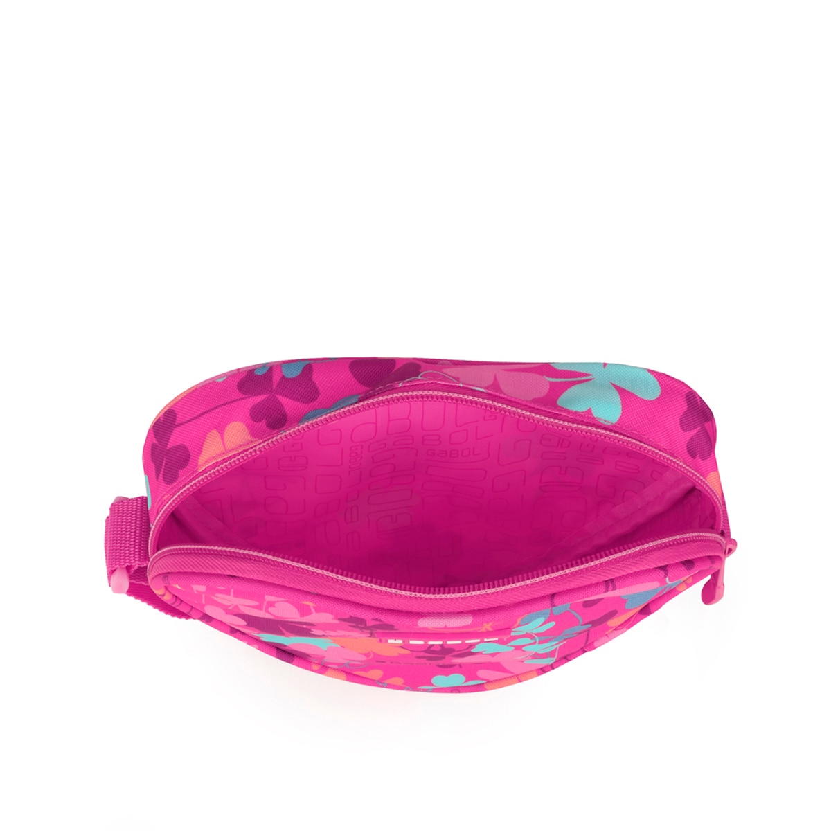 Bolso infantil Gabol CLOVER de poliéster resistente al agua Rosa-4