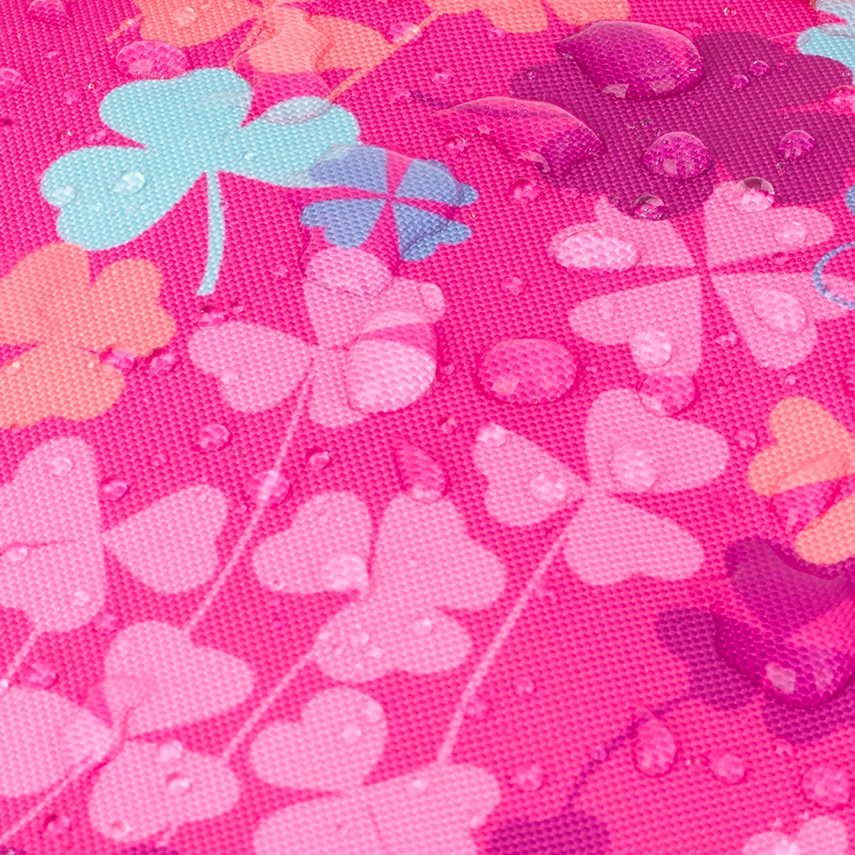 Estuche triple Gabol CLOVER de poliéster resistente al agua Rosa-5