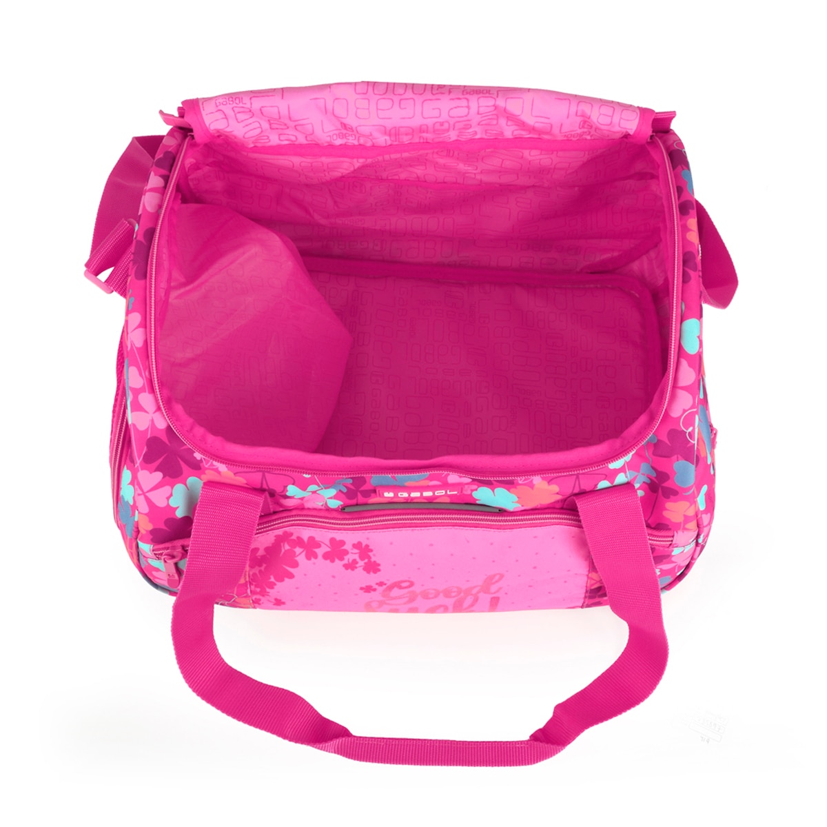 Bolsa de viaje CLOVER resistente al agua - Gabol - Rosa Rosa-5
