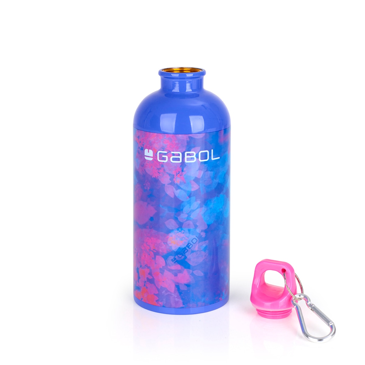 Botella de acero inoxidable Gabol SUNSET sin BPA de 600ml Azul-2