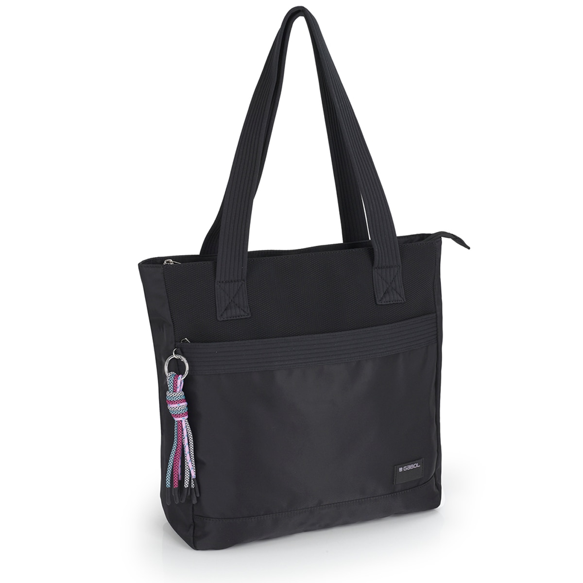 Bolso shooper Aroa resistente al agua - Gabol - Negro Negro-5