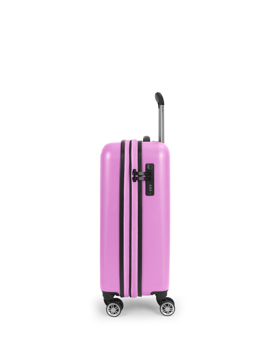 Maleta cabina expandible future plus con capacidad de 47l - Gabol - Rosa Rosa-2