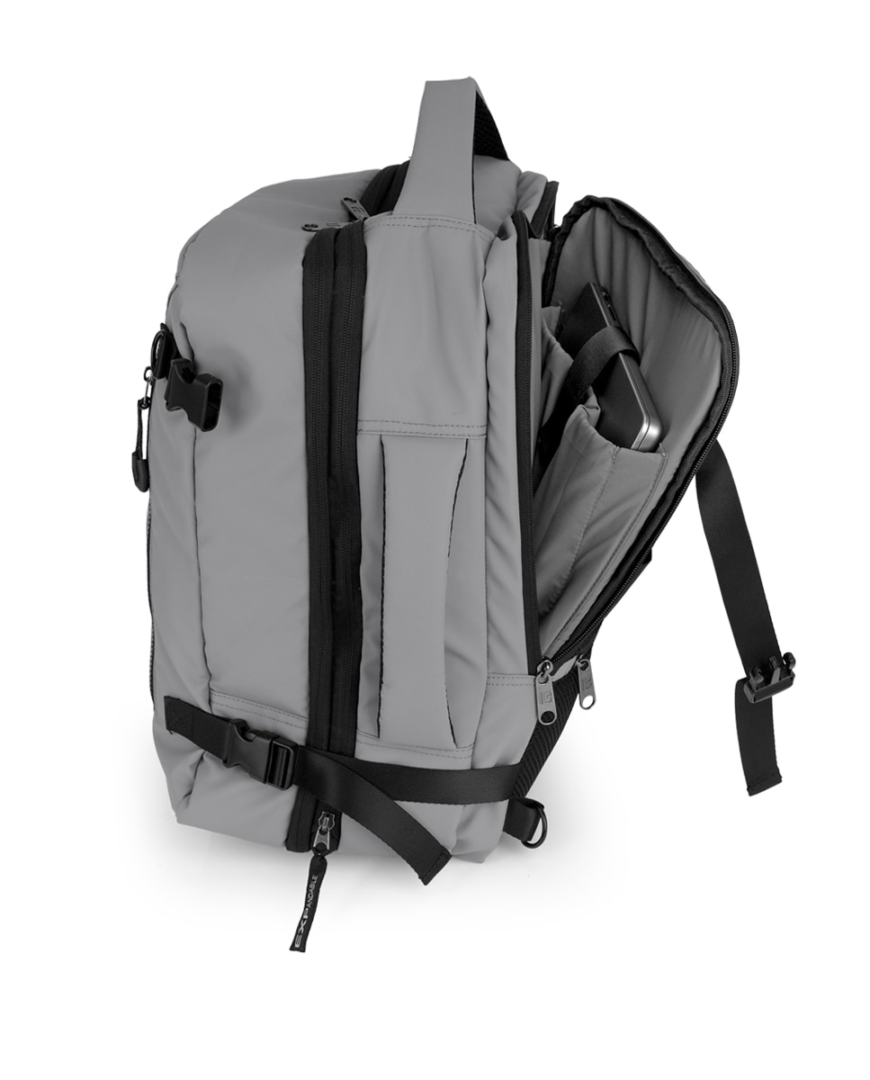 Mochila underseat canada con capacidad de 24 l - Gabol - Gris Gris-4