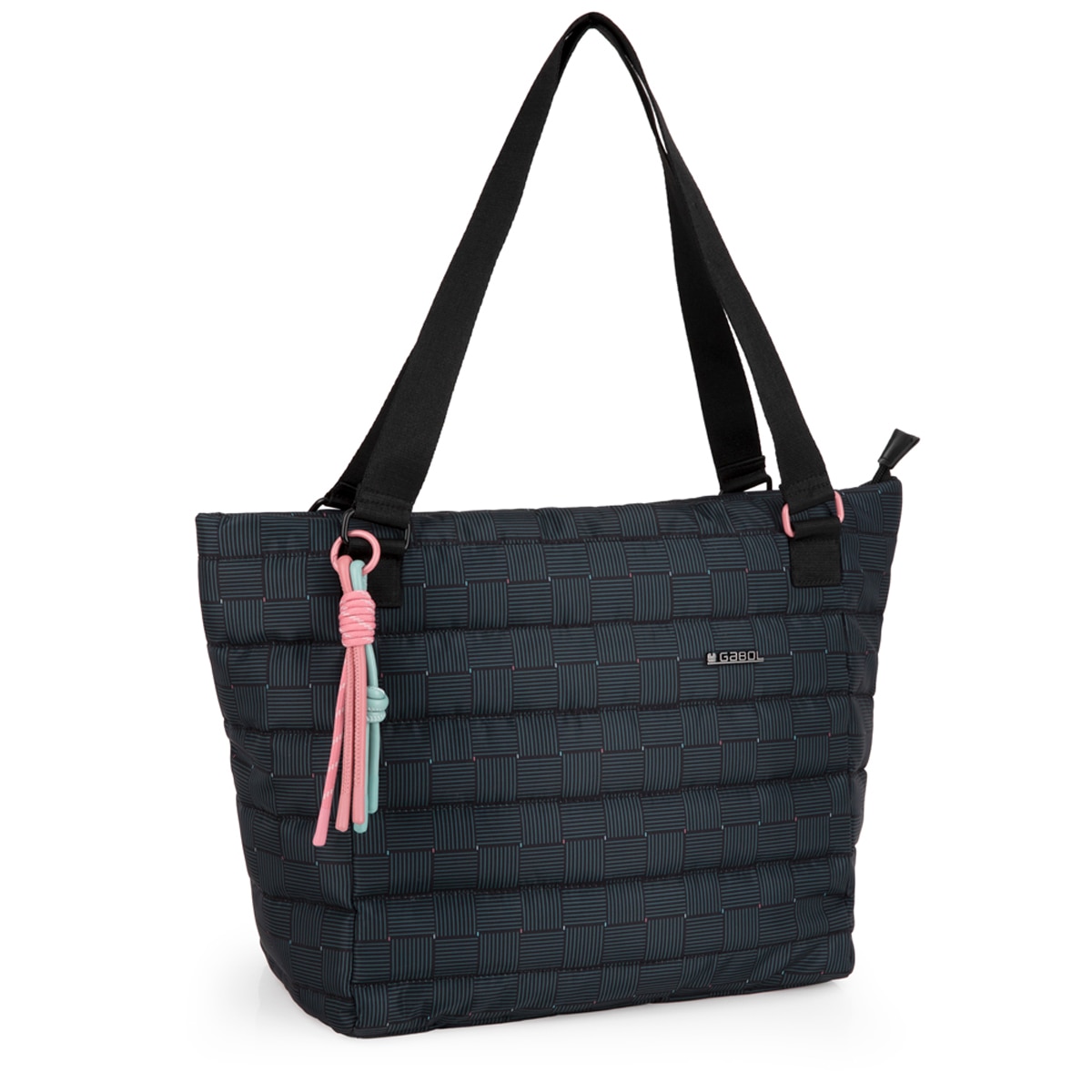 Bolso shopper Hanae resistente al agua - Gabol - Negro Negro-5