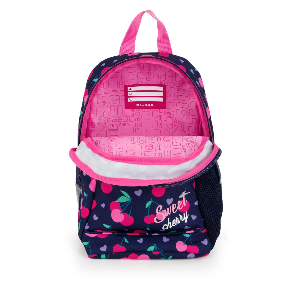 Mochila mini  Gabol Sweet de poliéster resistente al agua Azul marino-5