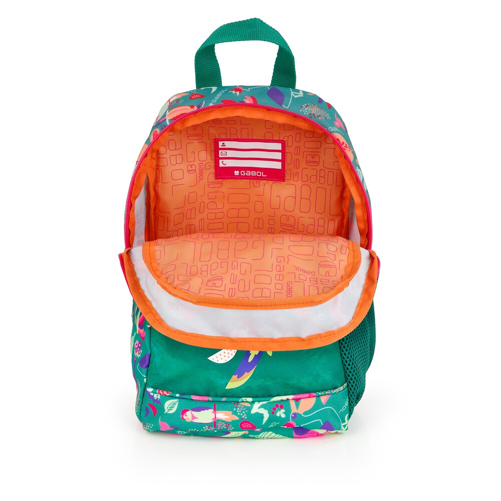 Mochila mini Gabol Vida de poliéster resistente al agua Verde-5
