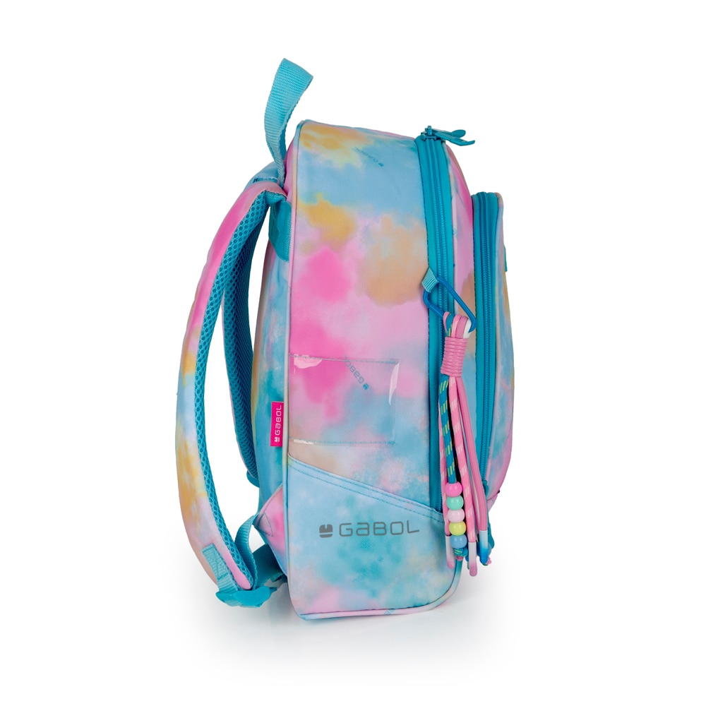 Mochila mini Gabol Mystic de poliéster resistente al agua Azul celeste-2