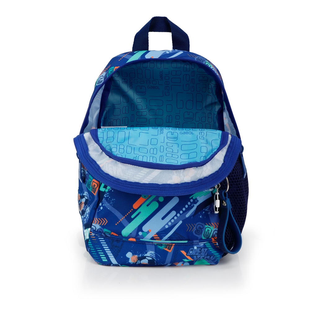 Mochila mini Gabol Crew de poliéster resistente al agua Azul-5