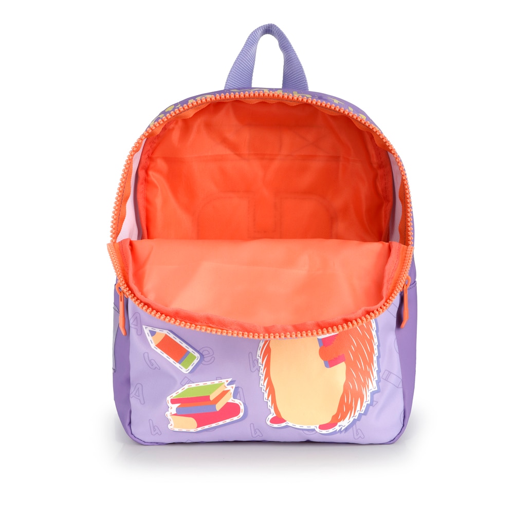 Mochila infantil Gabol Staff Oliver de poliéster resistente al agua Lila-4
