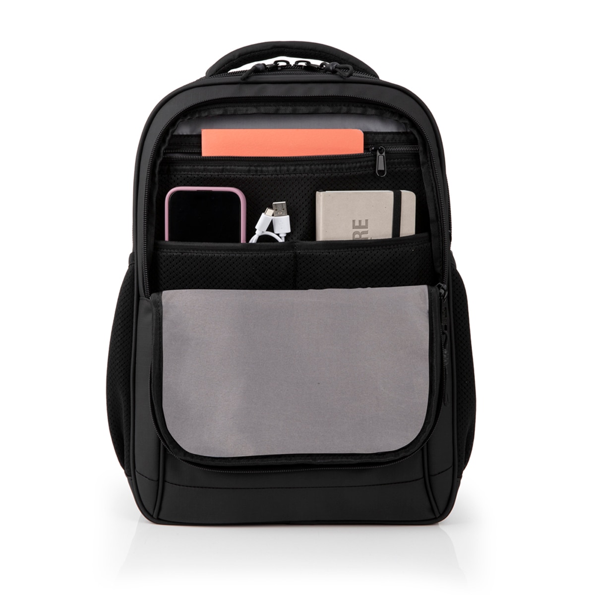 Mochila para portátil disk 3 dptos - Gabol - Negro Negro-4