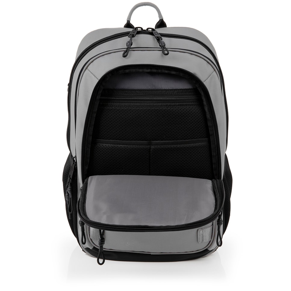 Mochila Disk 3 dptos Gris claro-4