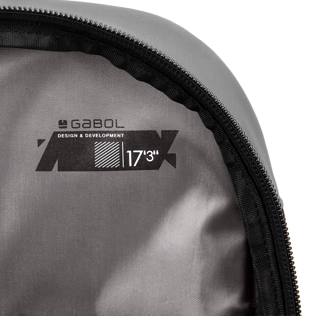Mochila disk para portátil 17,3'' - Gabol - Gris claro Gris claro-5