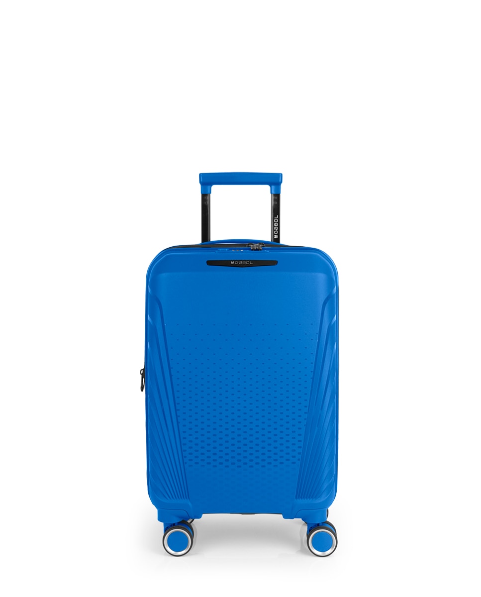 【OUTLET】SOLID SOAP 5.4 Blue Maleta cabina expandible soho con capacidad de 41,2l Azul Gabol