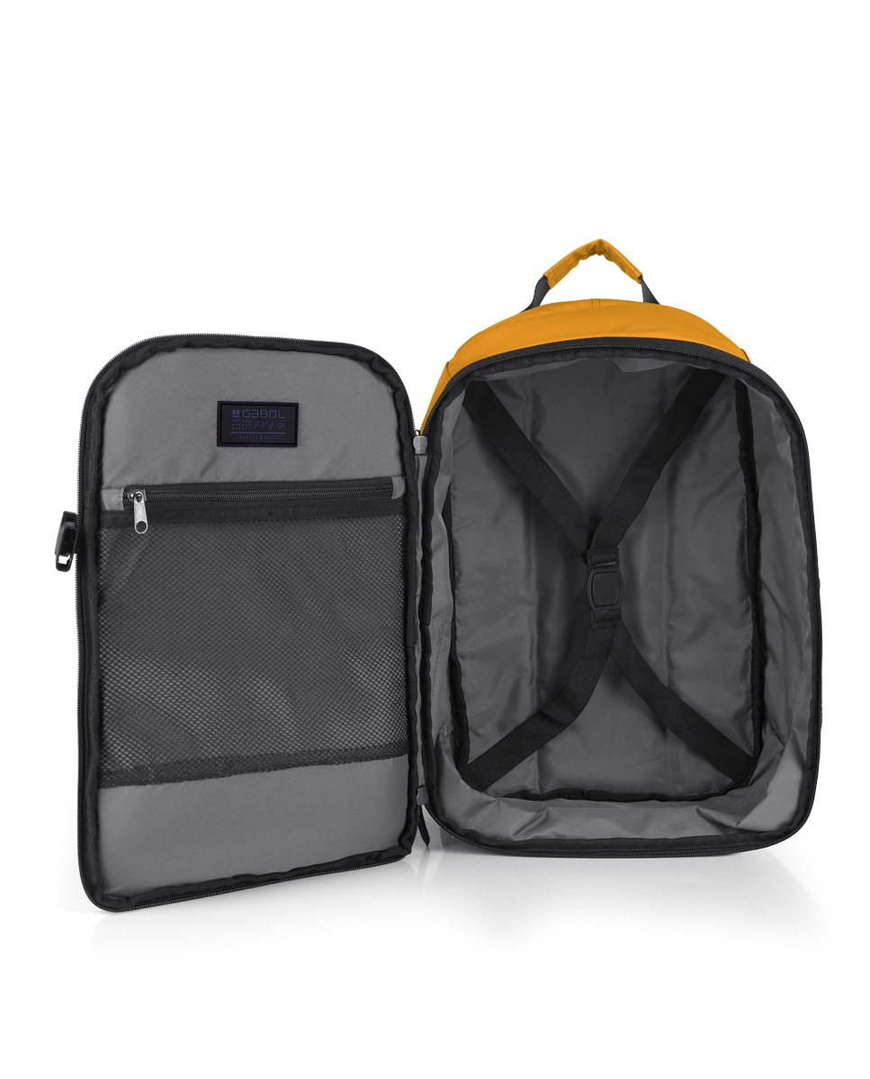 Mochila underseat canada con capacidad de 20 l - Gabol - Mostaza Mostaza-6