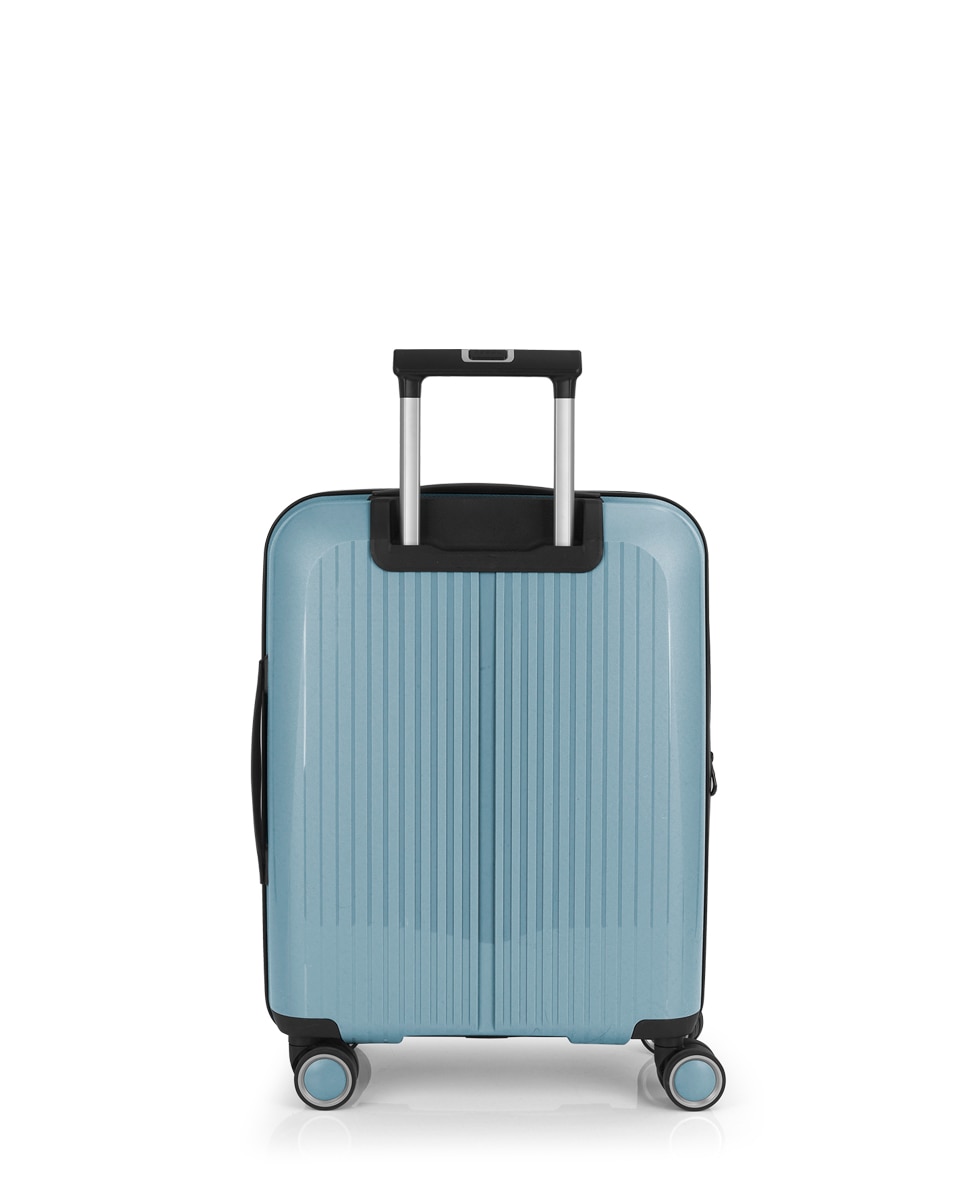 Maleta cabina expandible brooklyn rígida con capacidad hasta 42,5 l - Gabol - Azul claro Azul claro-3
