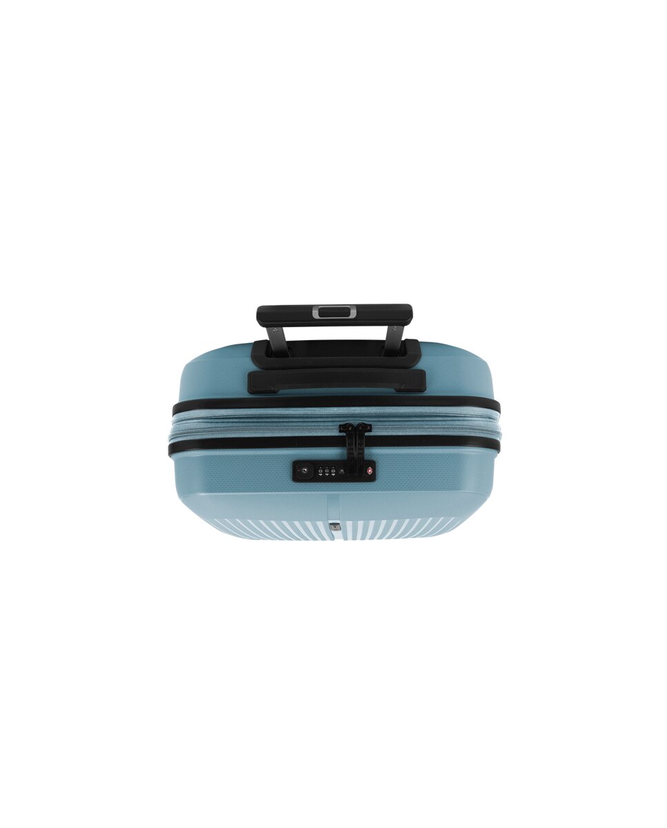 Maleta cabina expandible brooklyn rígida con capacidad hasta 42,5 l - Gabol - Azul claro Azul claro-4