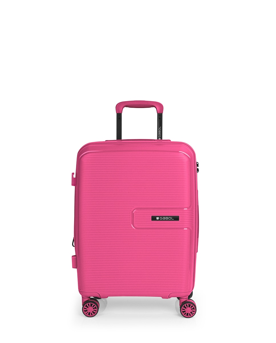 Imagen 0 de Maleta cabina expandible steady rígida con capacidad hasta 43,2 l Fucsia