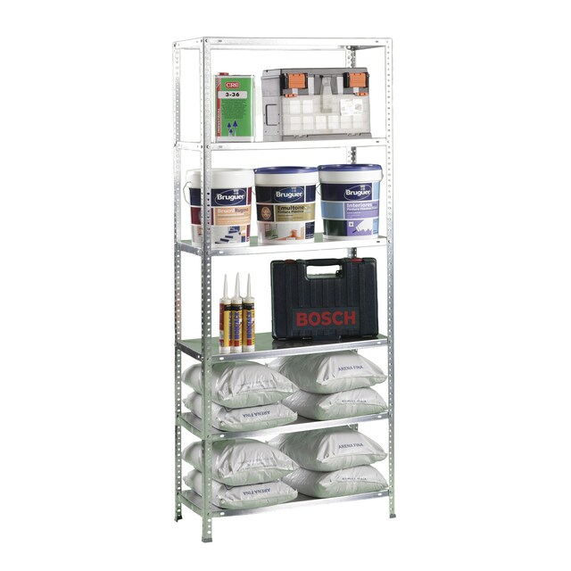 Imagen 0 de Estantería metálica con tornillos Comfort 6 estantes Simonrack