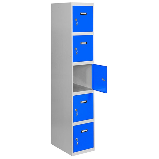 Imagen 0 de Taquilla metálica Inicial profesional desmontada 5 puertas 1/5 500 Simonrack