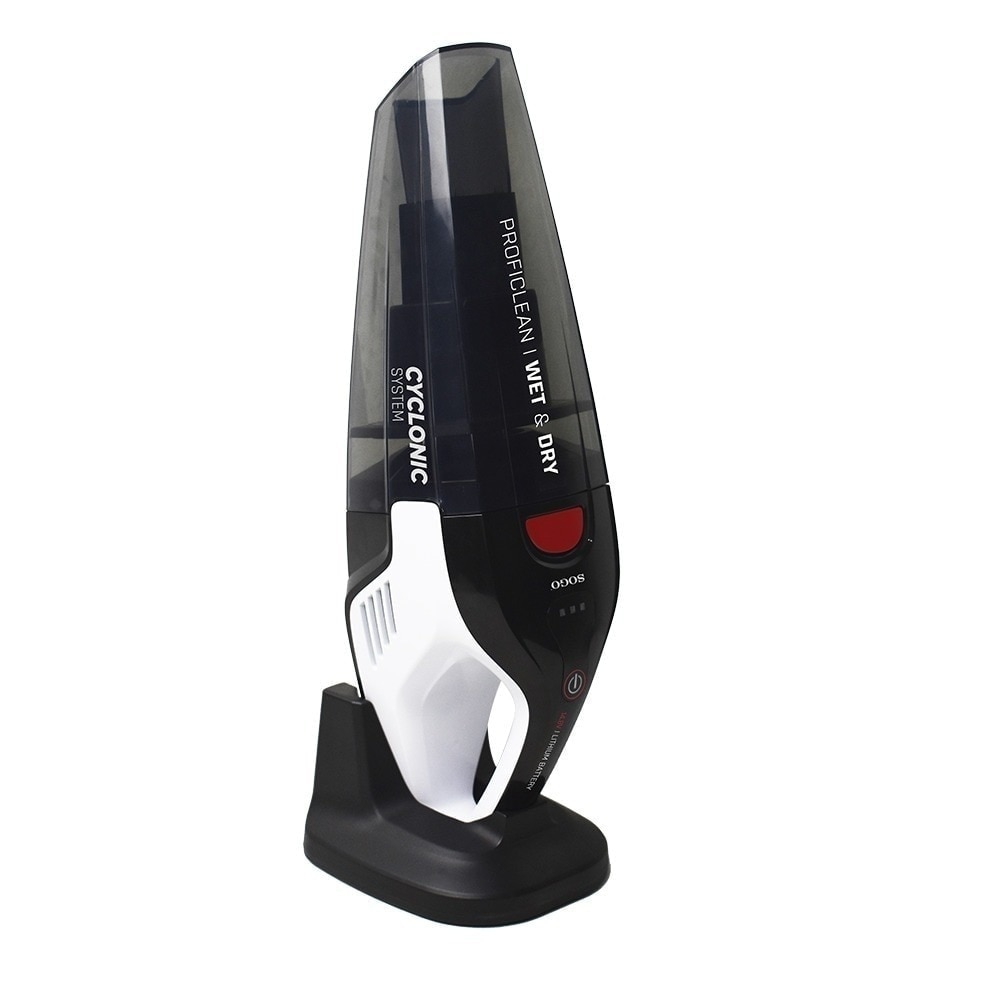 Aspirador de mano Sogo ASP-SS-16015 ProfiClean inalámbrico - Negro / Blanco Negro / Blanco-2