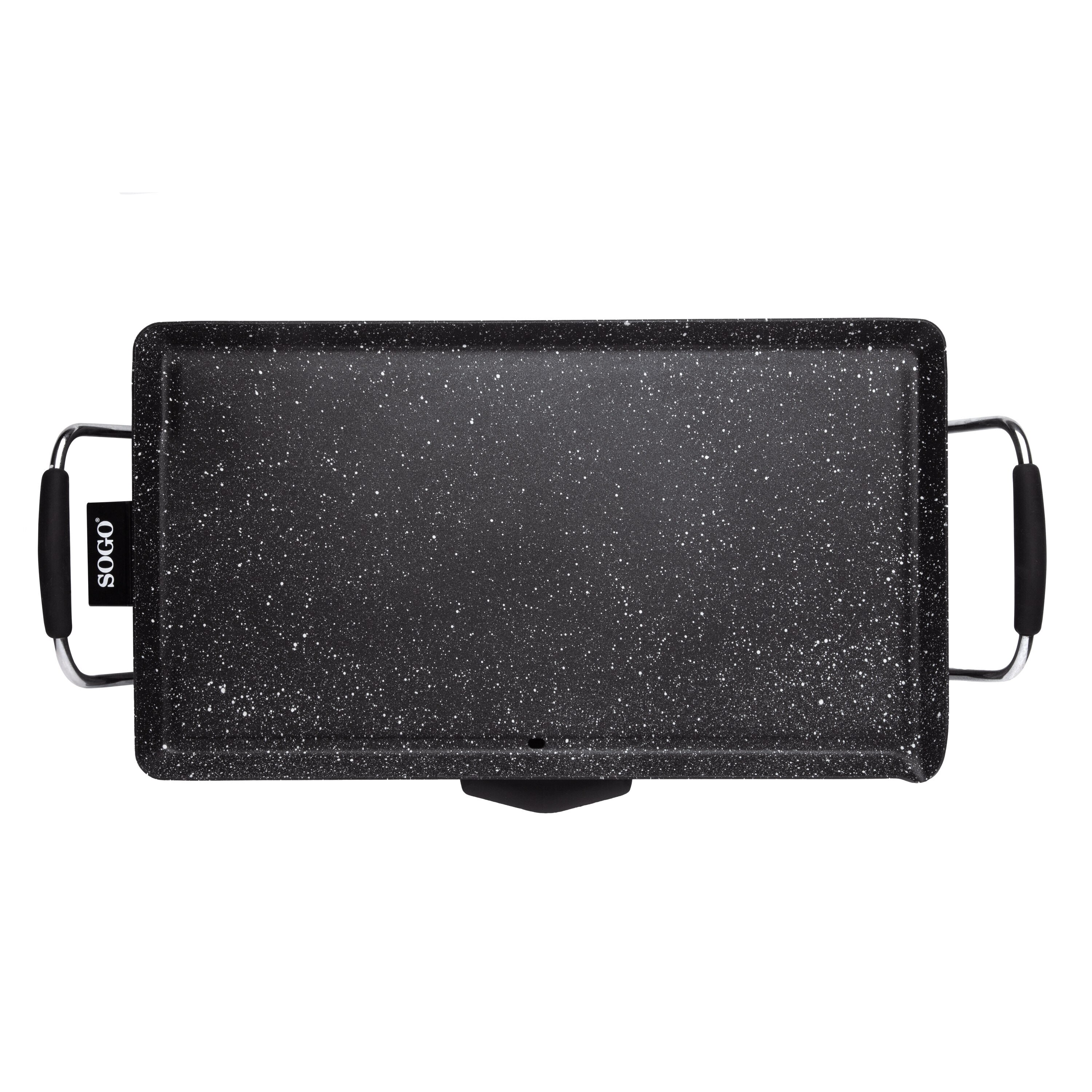 Plancha de asar Sogo BAR-SS-1220 rectangular - Negro Negro-3