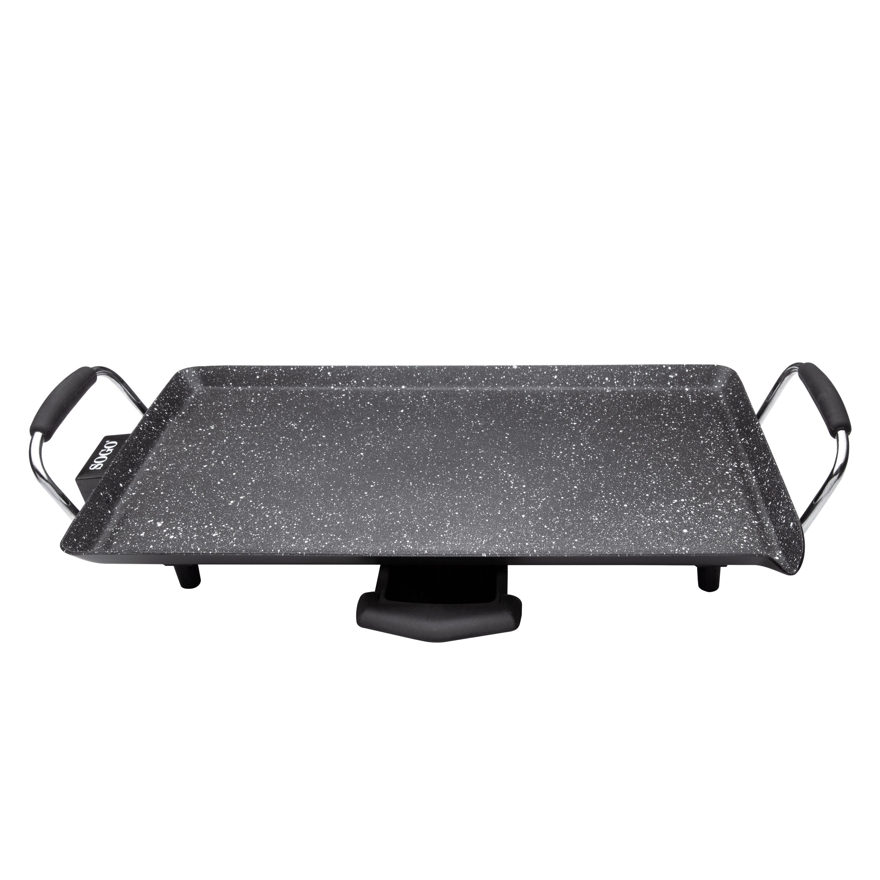 Plancha de asar Sogo BAR-SS-1220 rectangular - Negro Negro-4