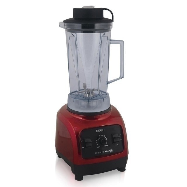 Imagen 0 de Batidora de vaso profesional Sogo BAT-SS-5150 1800W Rojo