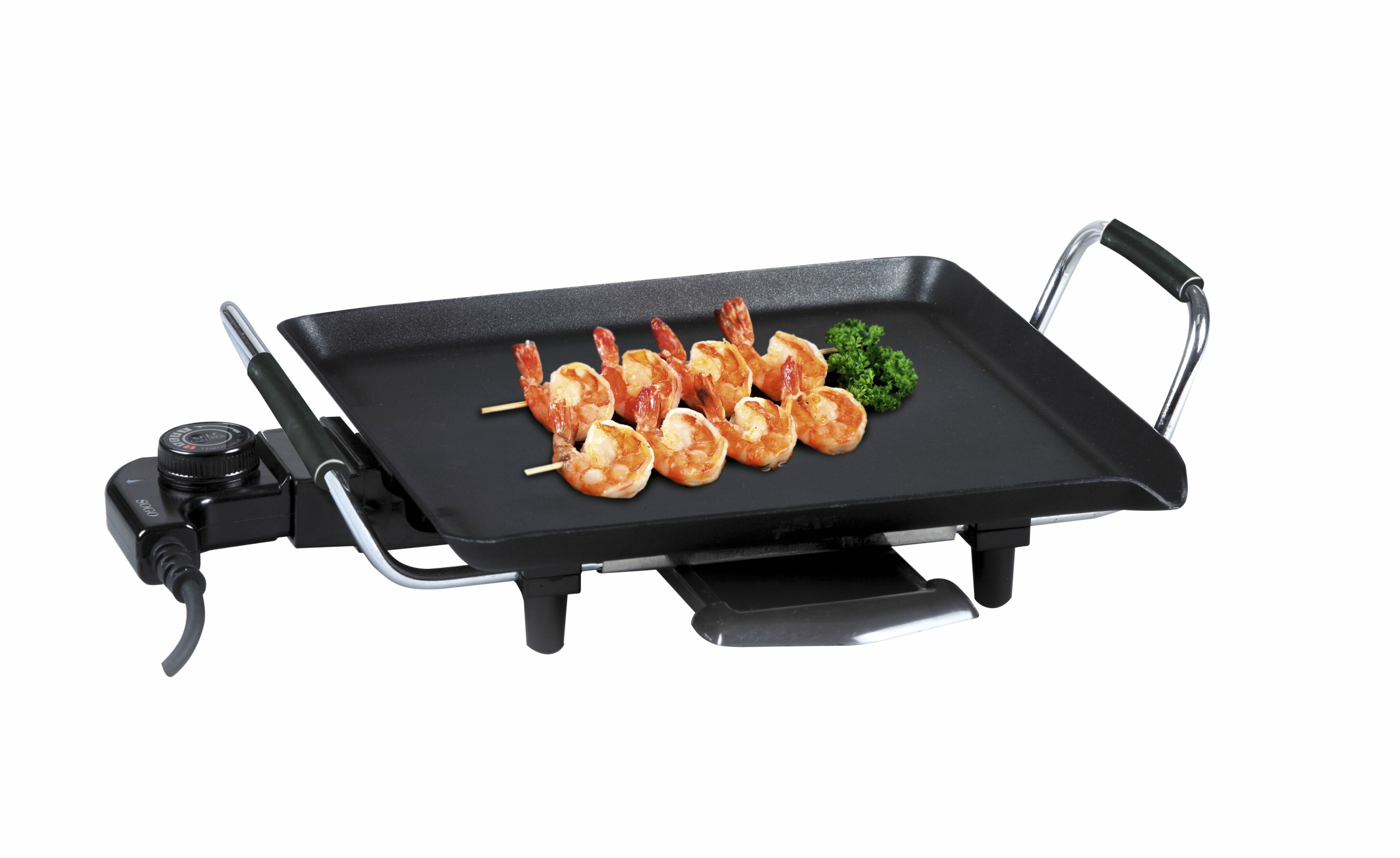 Sogo – Barbacoa eléctrica Sogo SS1216 cuadrada.