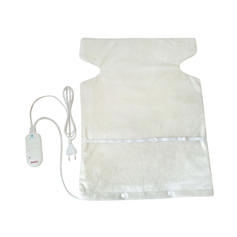 Sogo – Almohadilla Cervical Eléctrica Sogo 40 x 50 cm 45W.