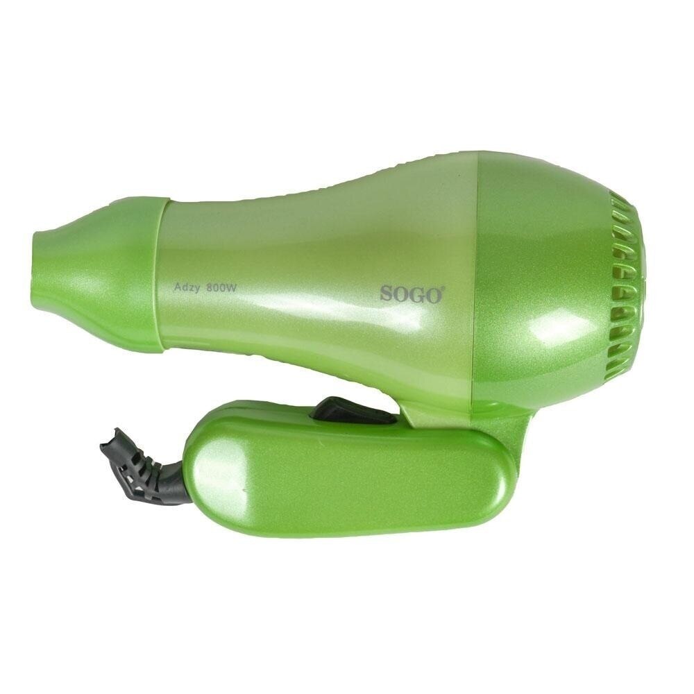 Secador de pelo Sogo plegable verde