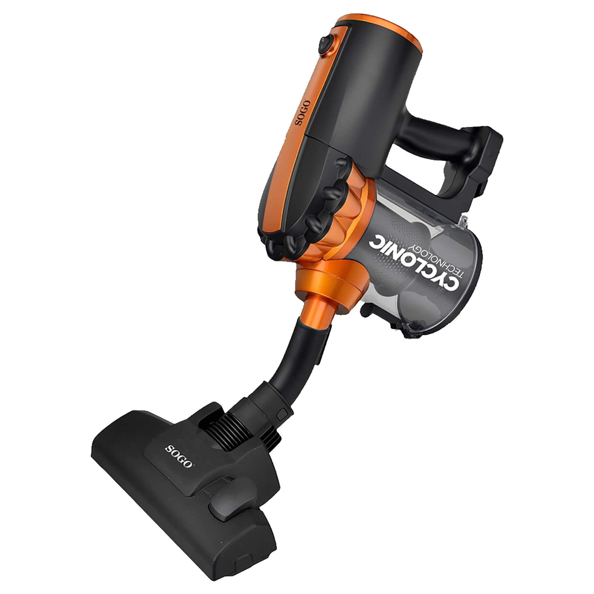 Aspirador vertical y de mano Sogo ASP-SS-16115-O ciclónico - Naranja Naranja-3