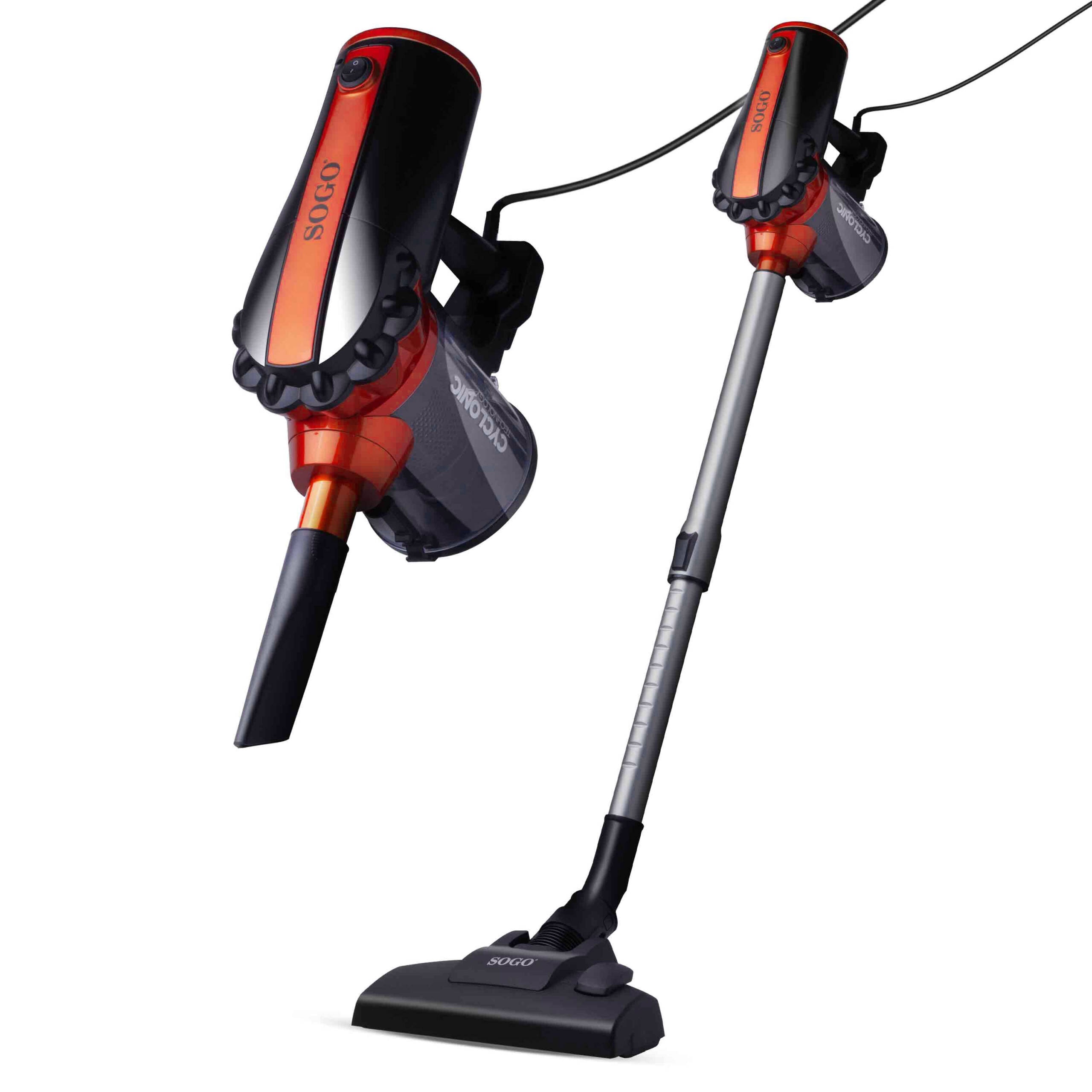 Aspirador vertical y de mano Sogo ASP-SS-16115-O ciclónico - Naranja Naranja-4