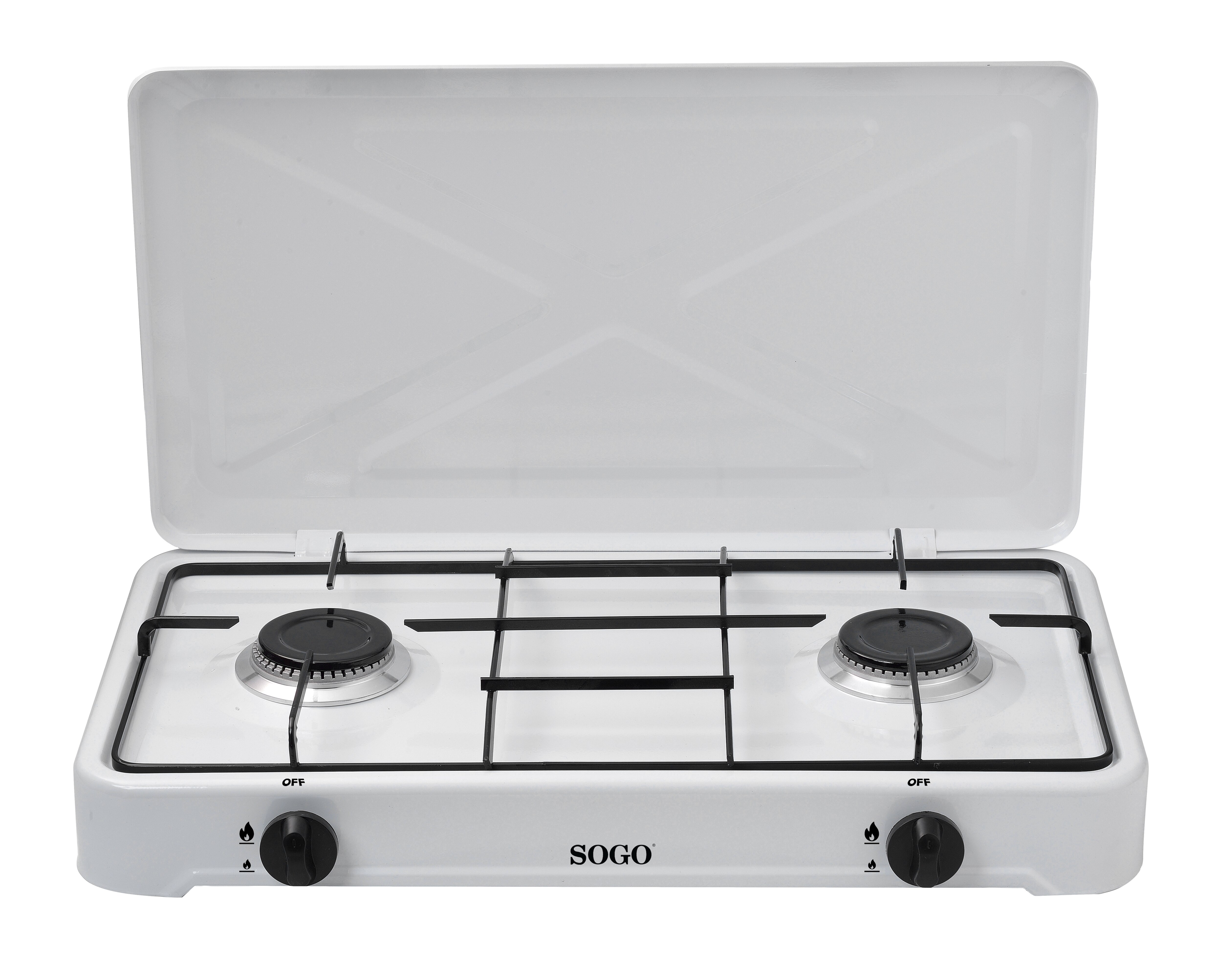 Sogo – Hornillo a gas Sogo 2 quemadores.