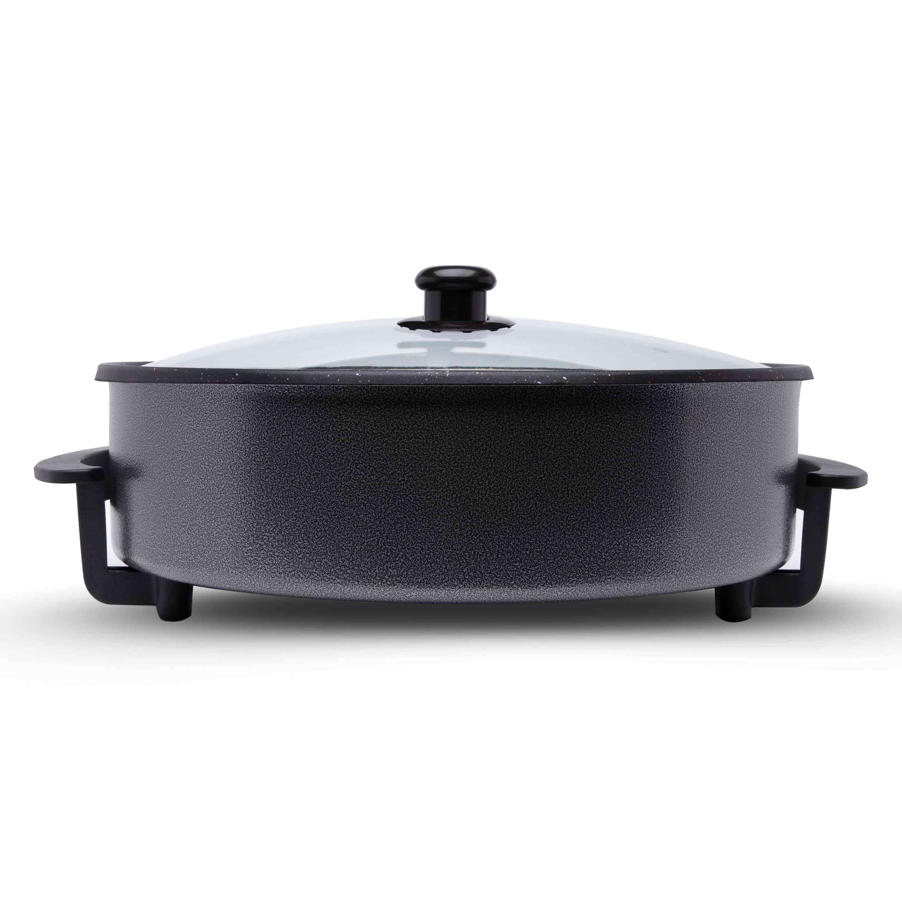 Imagen 0 de Multicazuela paellera eléctrica Sogo PIZ-SS-10105 diámetro 42 cm 1500W Negro