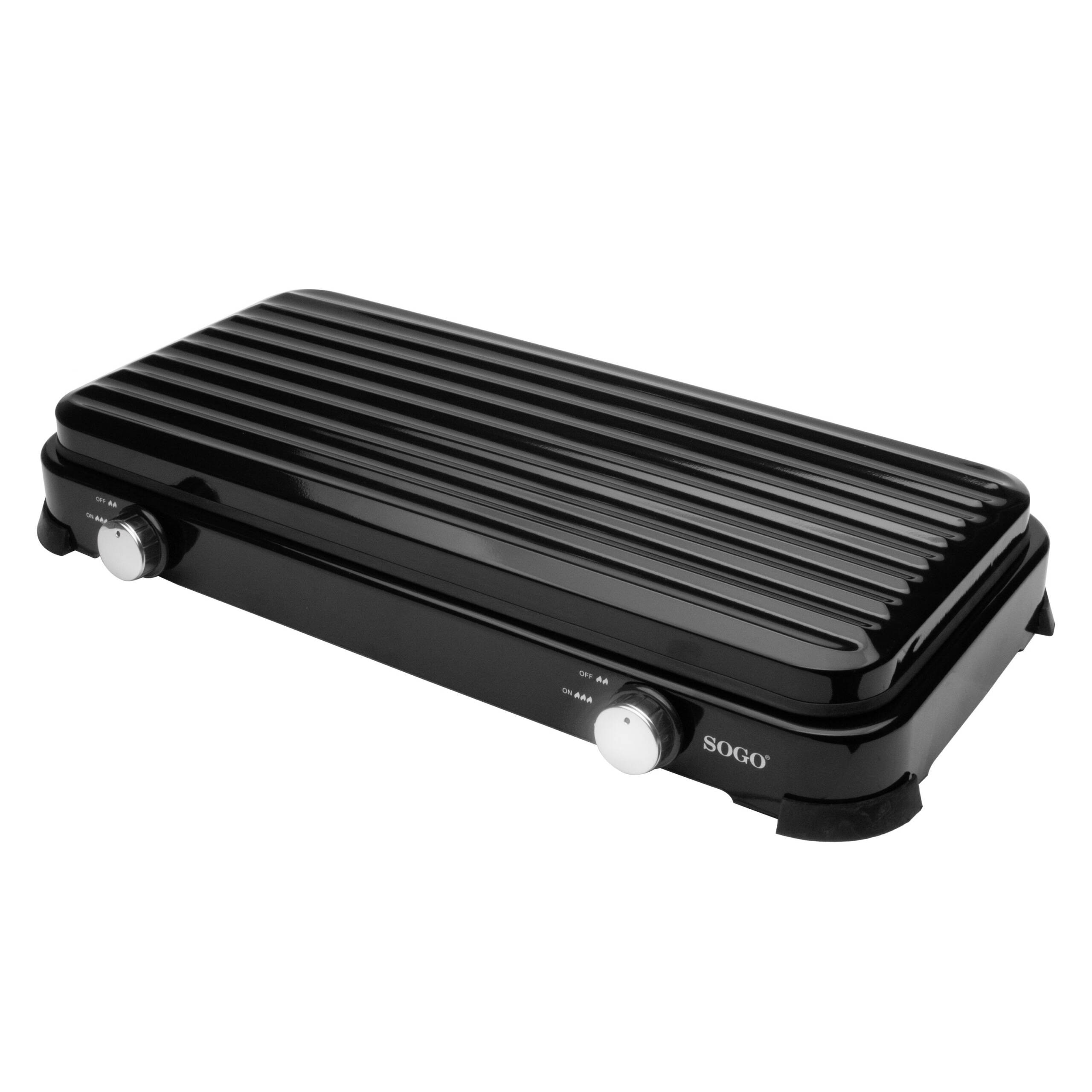 Imagen 6 de Hornillo de gas Sogo 2 fuegos 103Mm COC-SS-10235 - Negro Negro
