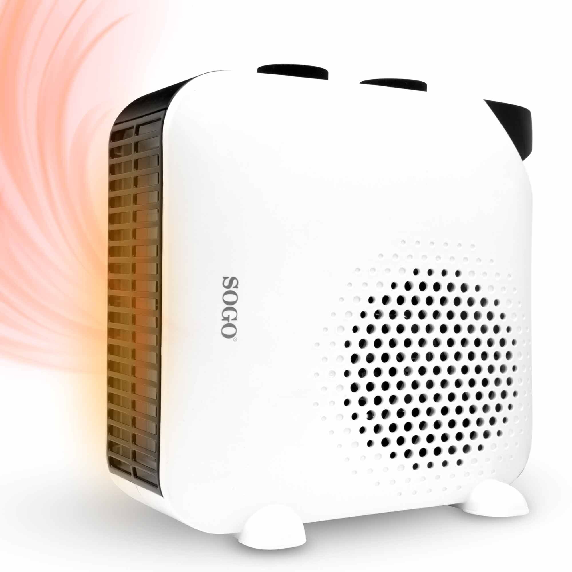 Imagen 3 de Termoventilador Sogo CAL-SS-18325 Turbo Max 2000W - Blanco Blanco