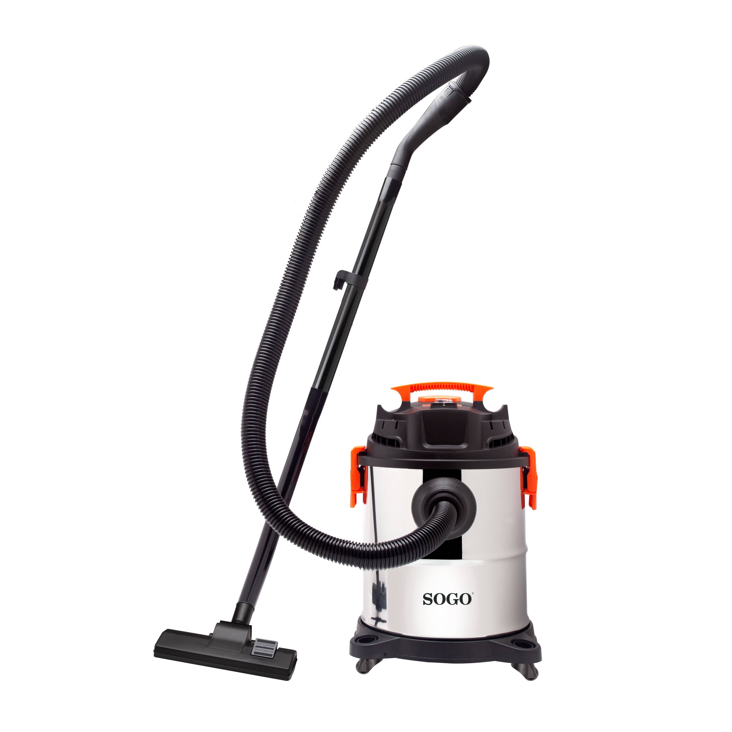 Aspirador Sogo ASP-SS-16136 para seco y húmedo con Filtro HEPA lavable 1200W - Gris Gris-2